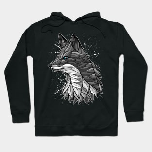 Stain Fox Tattoo Hoodie